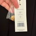 Tory Burch Ponte Flare Cropped Length Pant with Gold Tone Raised Logo Buttons