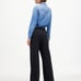 NWT Madewell Harlow Wide-Leg Jean Airy Denim Hollenbeck Wash Size 24
