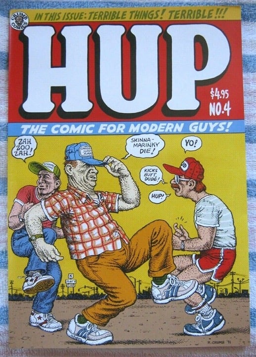 Hup # 4 - All Art & Stories By R. Crumb - March 2014 New Item Comic