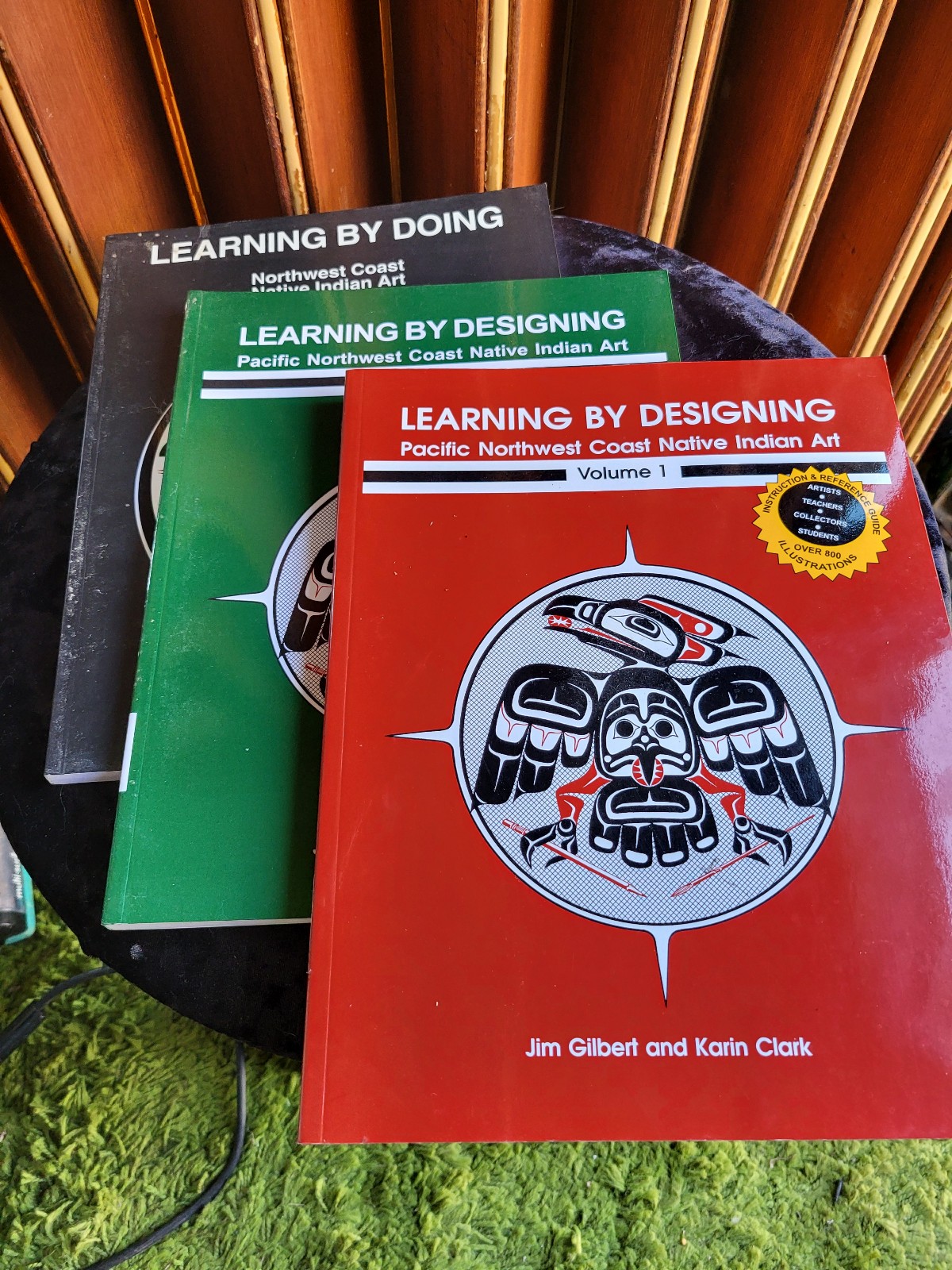 Northern Pacific Native American Art Design Books ×3