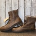 Mens Leather Hi -Top Boots