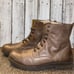 Mens Leather Hi -Top Boots