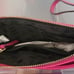 NWT Juicy Couture Pink Gold Beauty Cosmetic Bag Wristlet