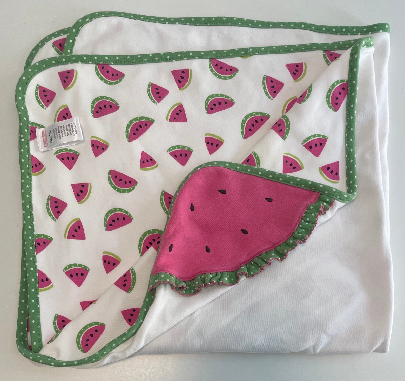 Gymboree Baby Receiving Blanket Watermelon Darling 2013