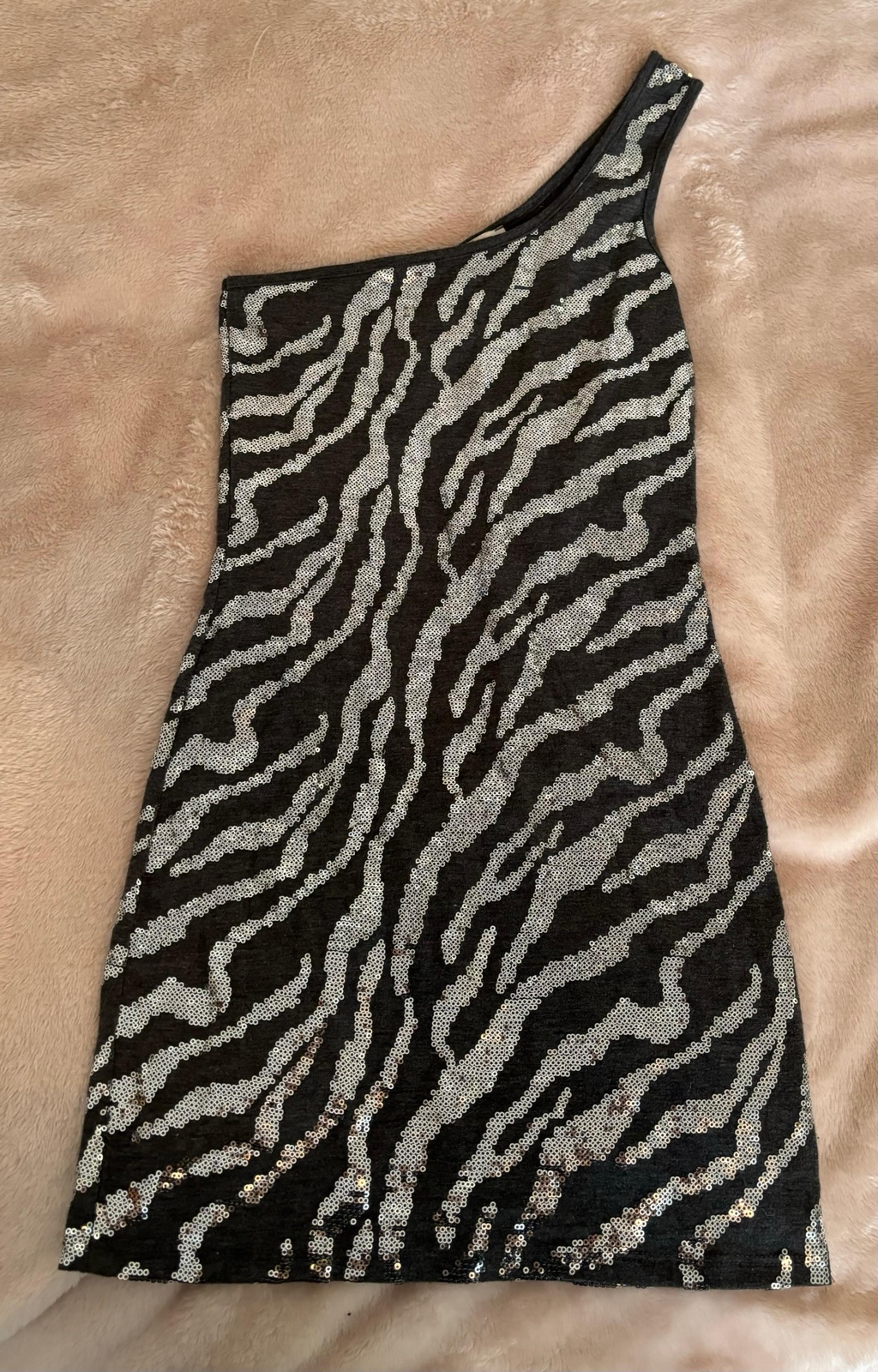 Arden B One Shoulder Sequin Dress