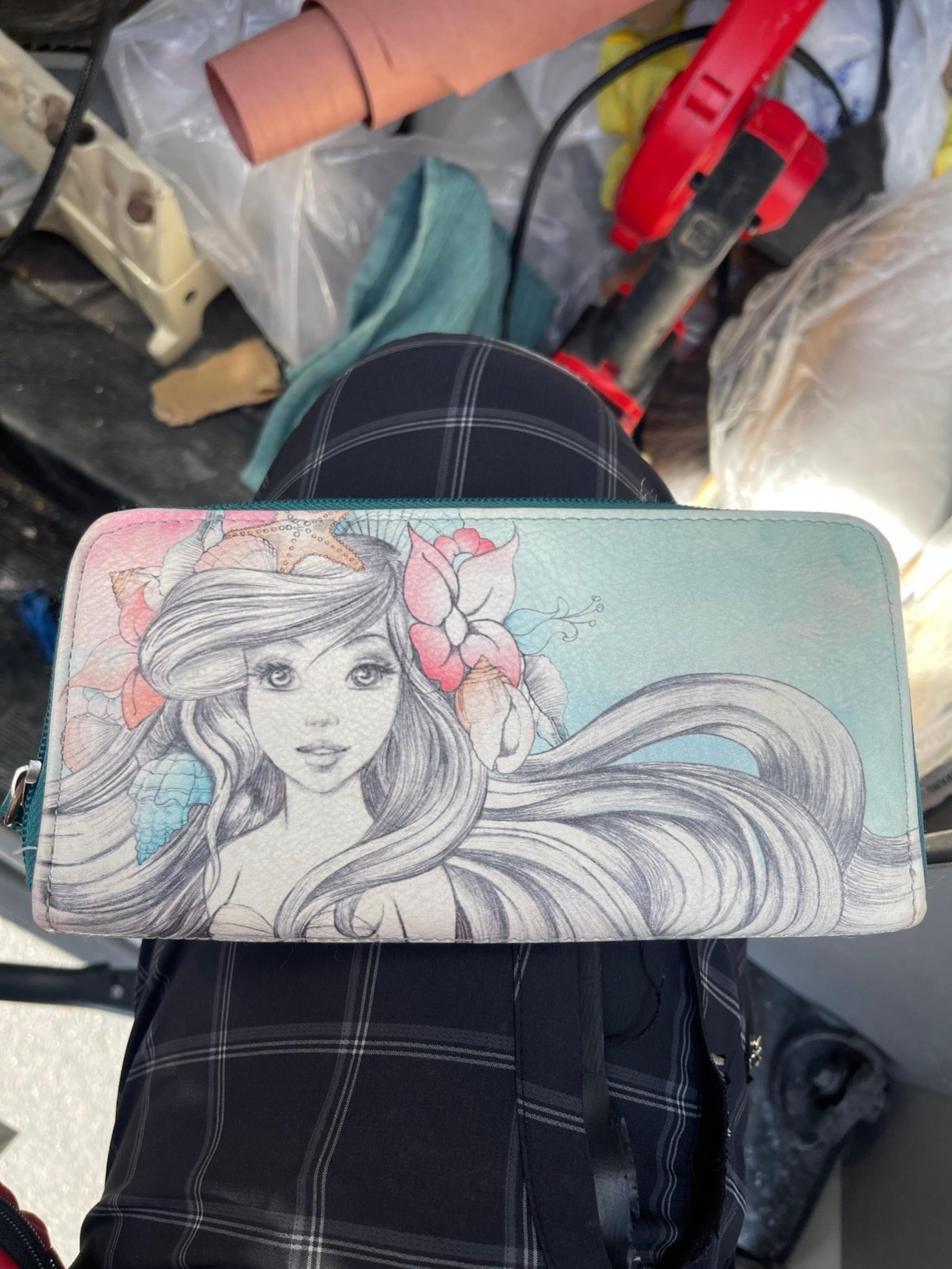 Disney Park Boutique Little Mermaid Ariel Wallet-RETIRED-RARE