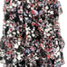 MISA Los Angeles Lilly Dress in Fall Floral Colorful Off Shoulder Ruffle Size L