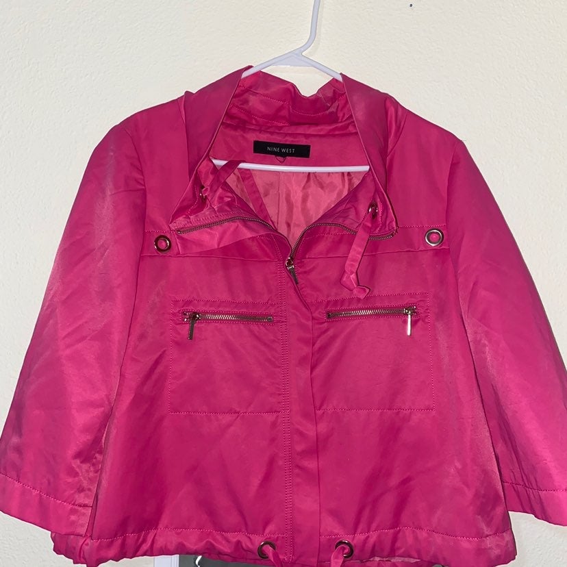 Pink nine west jacket