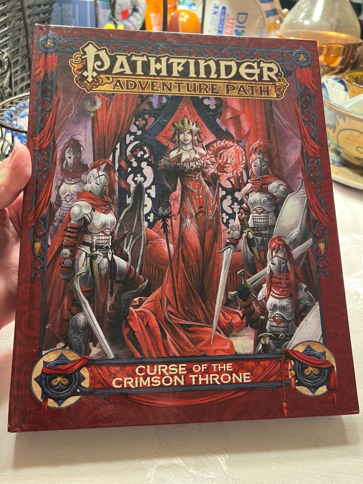 Pathfinder adventure path curse of the crimson throne book