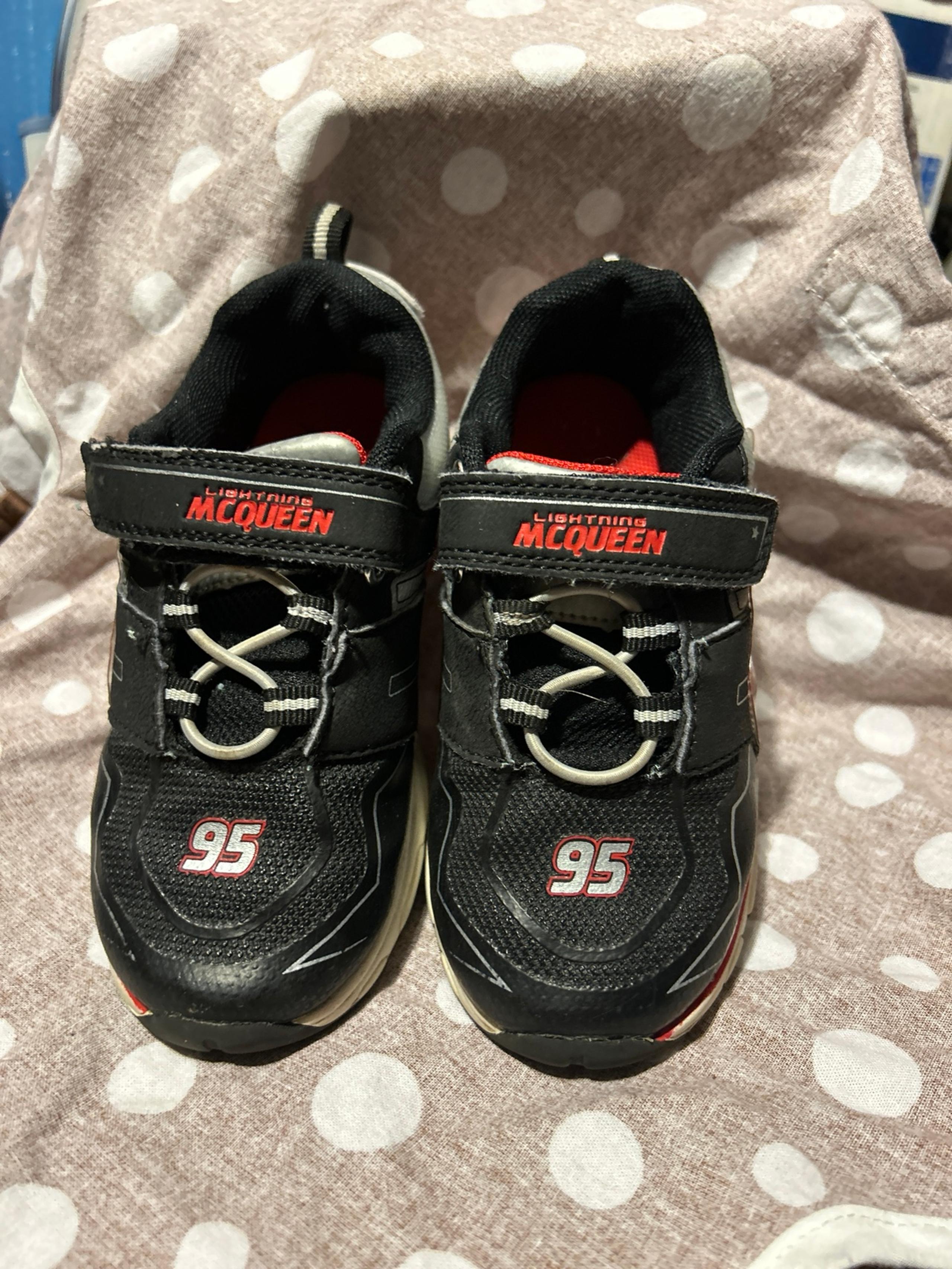 lightning mcqueen Disney Pixar boys shoes toddler size 10