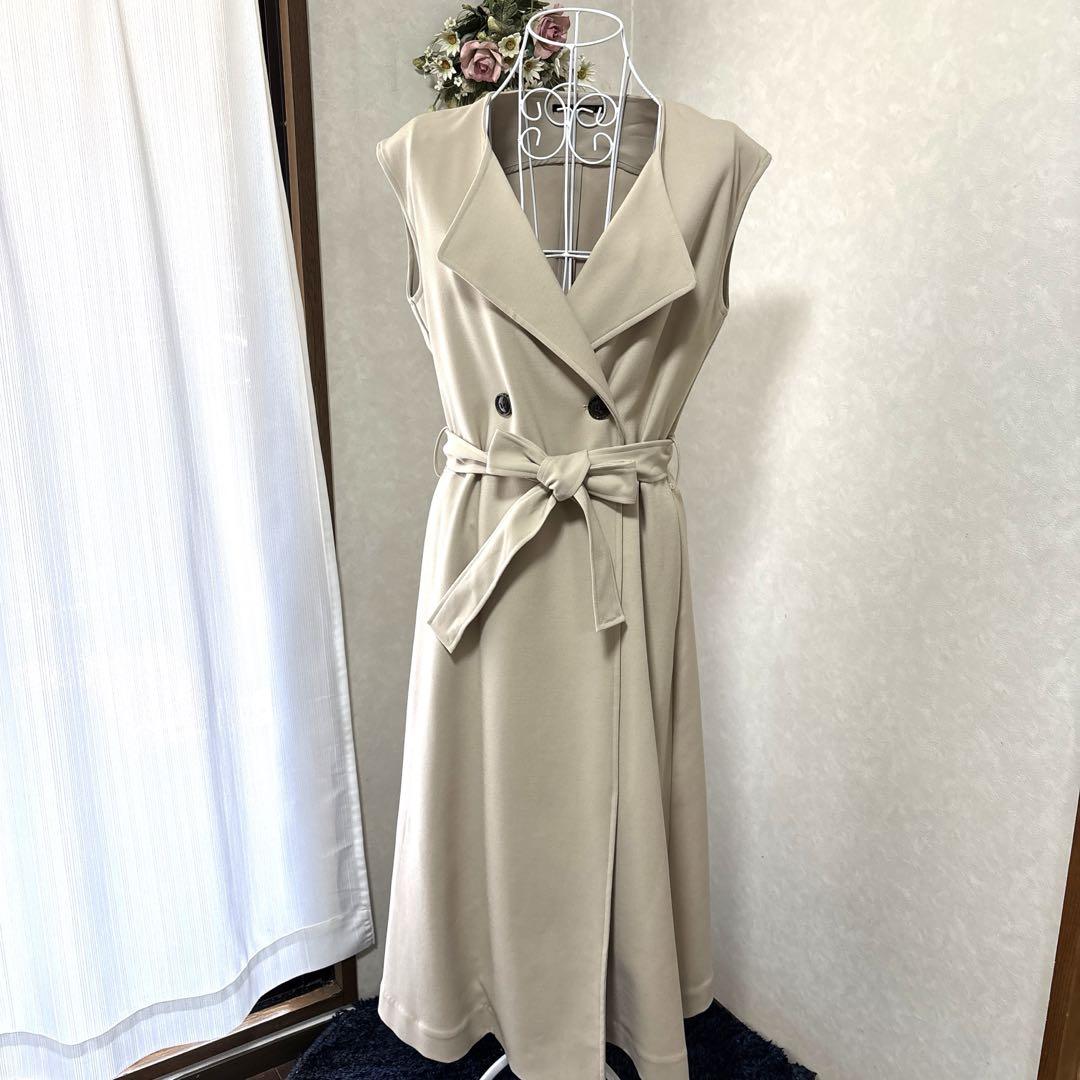 BARNYARDSTORM Vest Beige Free Size with Belt
