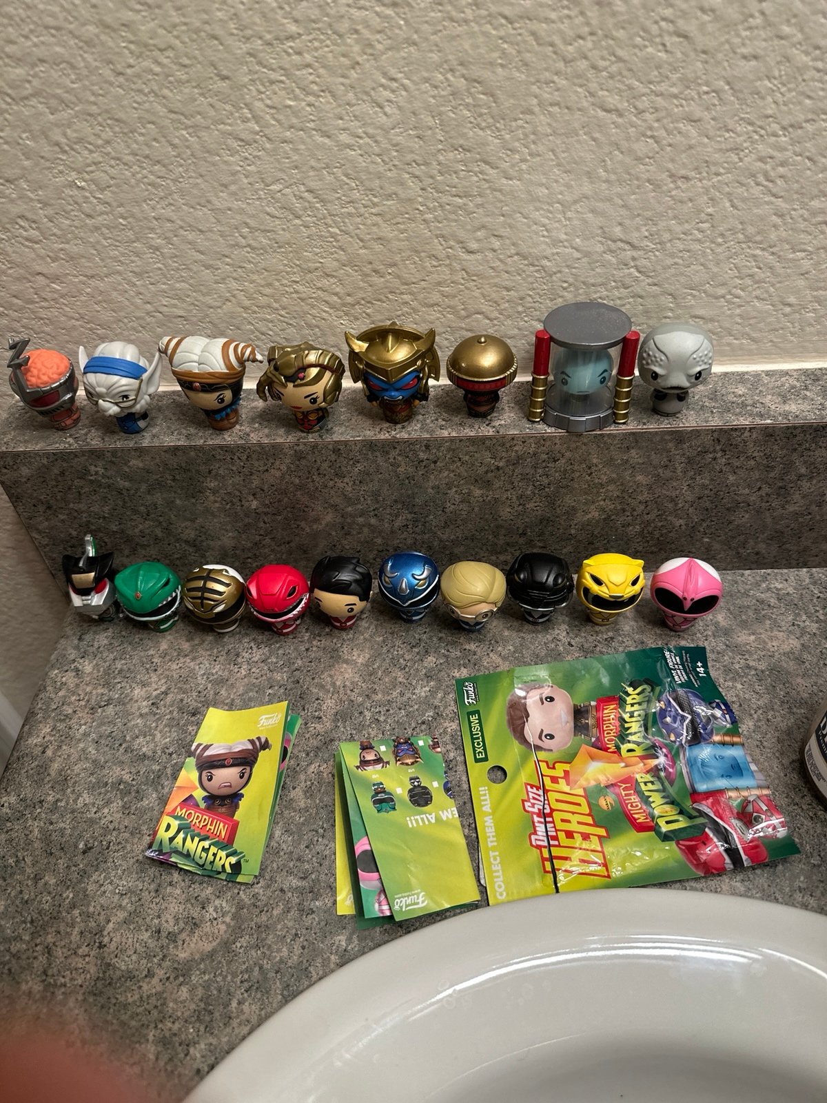 Funko Pint Size Heroes Mighty Morphin Power Rangers Lot o 18 Zedd Zordon Finster