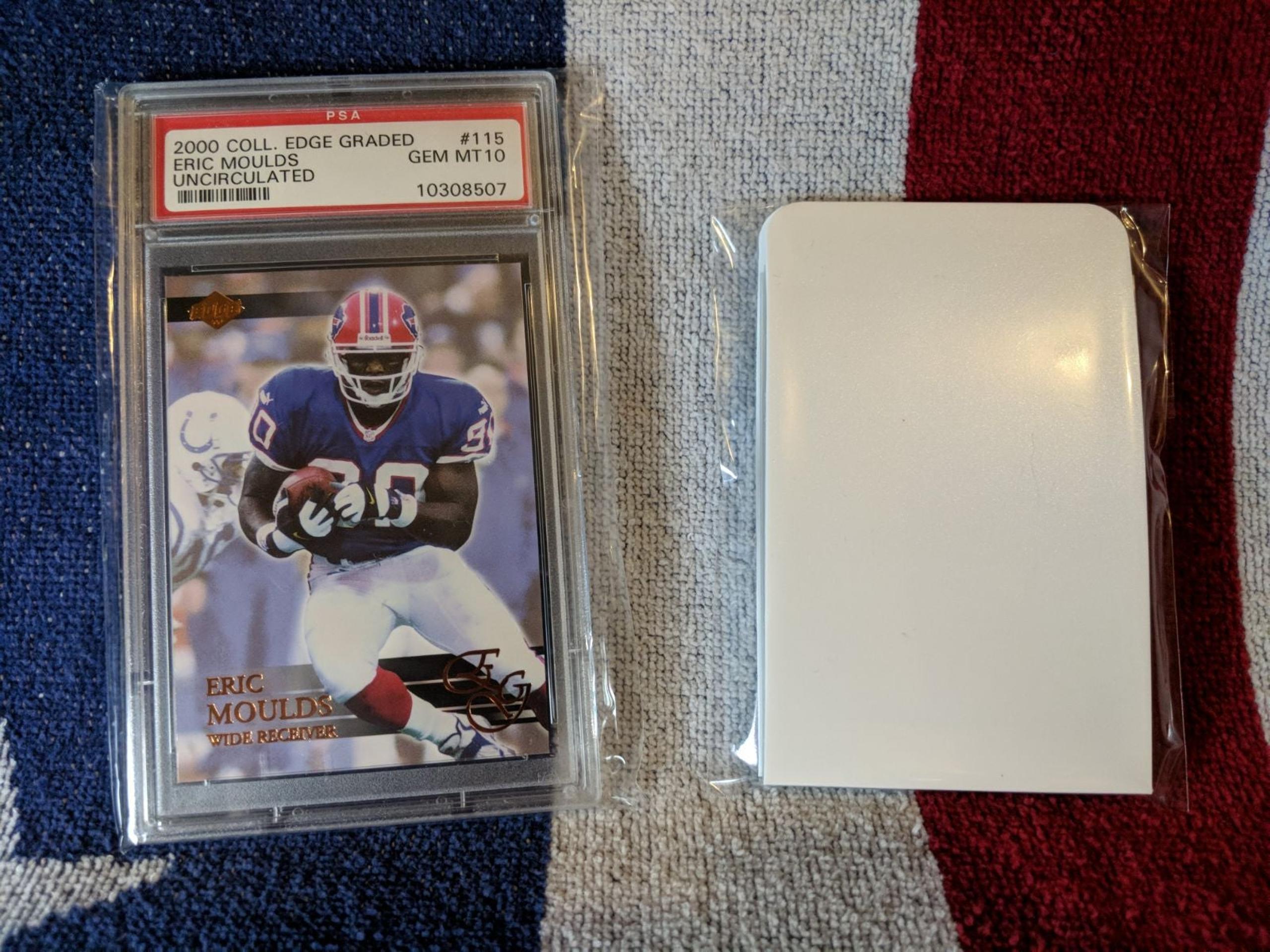 2000 Collector's Edge Eric Moulds PSA 10