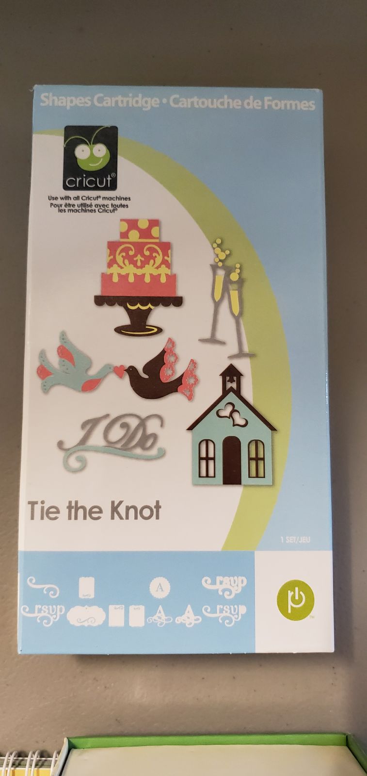 Cricut cartridge Tie The Knot
