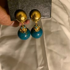 Larise Barrera earring24 my gold plated