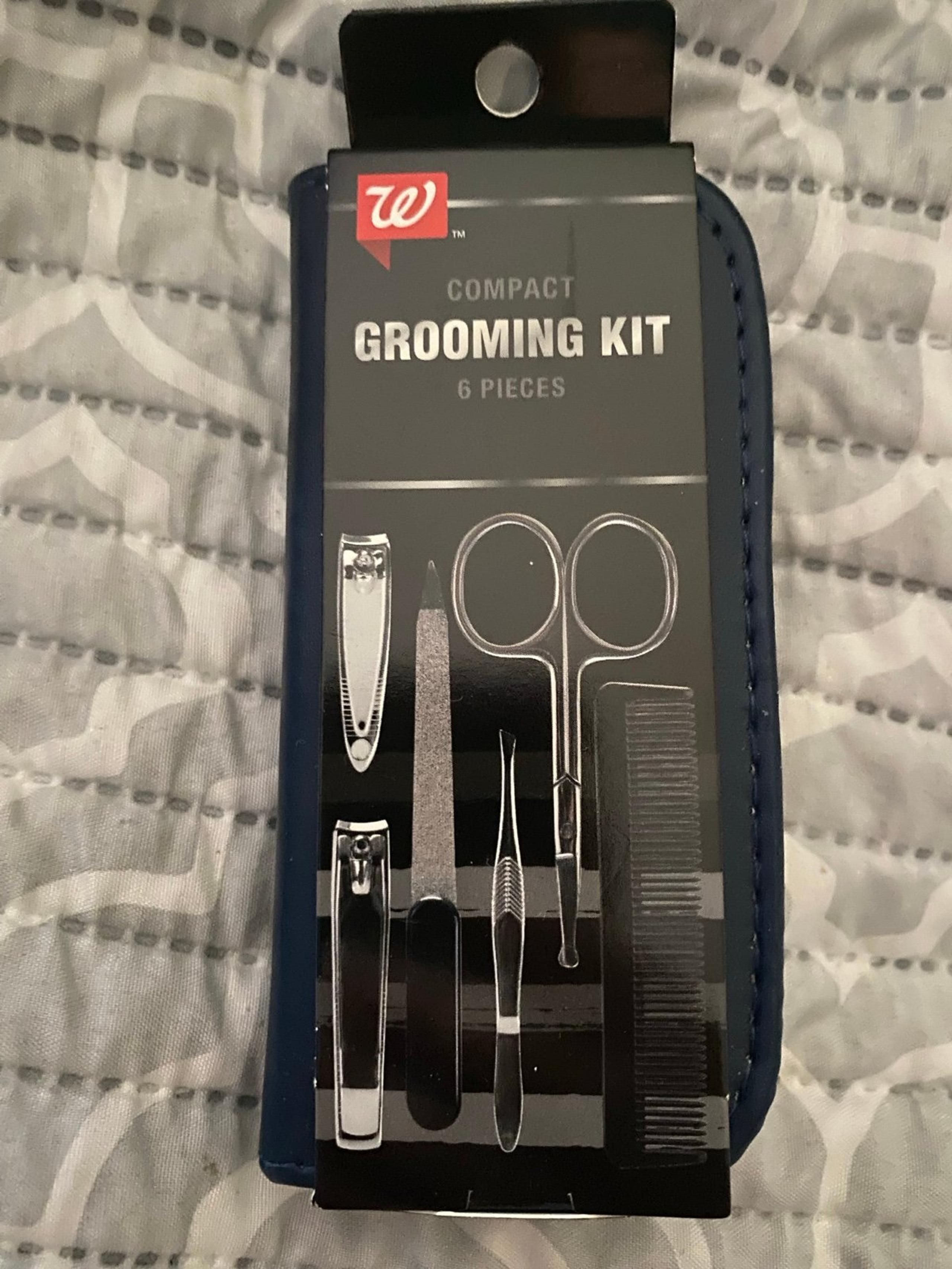 Men’s Compact Grooming Kit (6 Pieces)