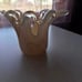 Murano Crystal Glass Vase Candle Holder