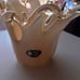 Murano Crystal Glass Vase Candle Holder