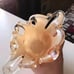 Murano Crystal Glass Vase Candle Holder