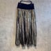 Excellent Condition COUTURE D'ADAM Pleated Skirt Gold 36