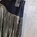 Excellent Condition COUTURE D'ADAM Pleated Skirt Gold 36