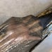 Excellent Condition COUTURE D'ADAM Pleated Skirt Gold 36