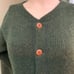 Ralph Lauren Country green vintage wool sweater dress size medium