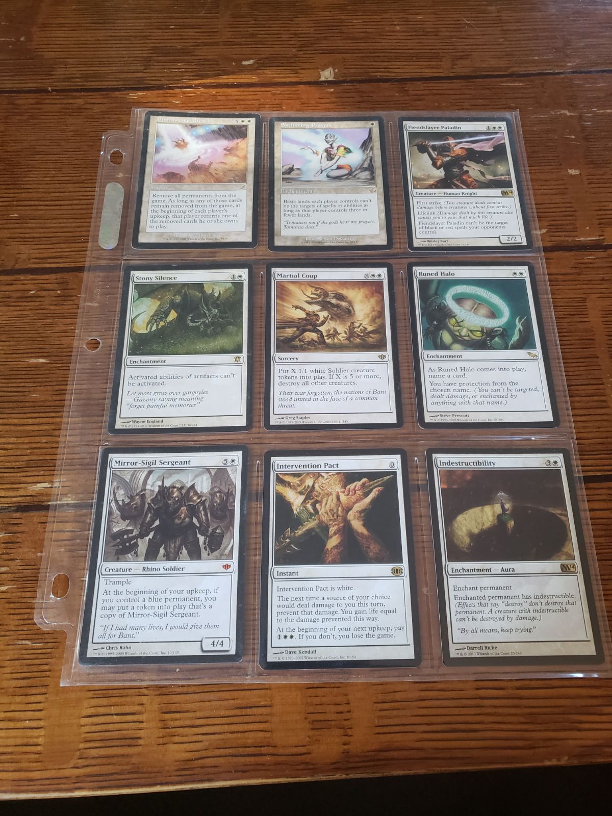 MTG 36 Rare White Cards