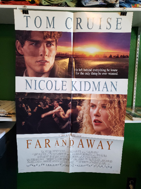27 X 40 Original Movie Poster Far and away Tom Cruise - 1992