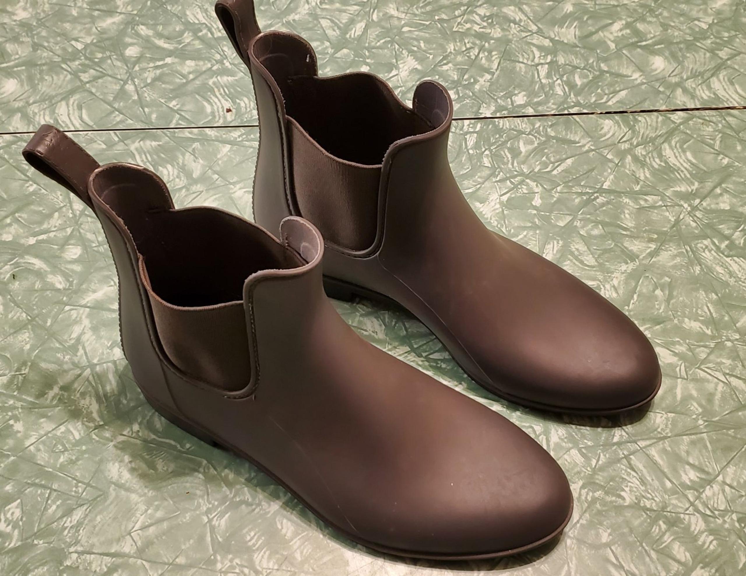 Storm by Cougar Women's Celeste Rain Chelsea Ankle Boots Grey Size 9