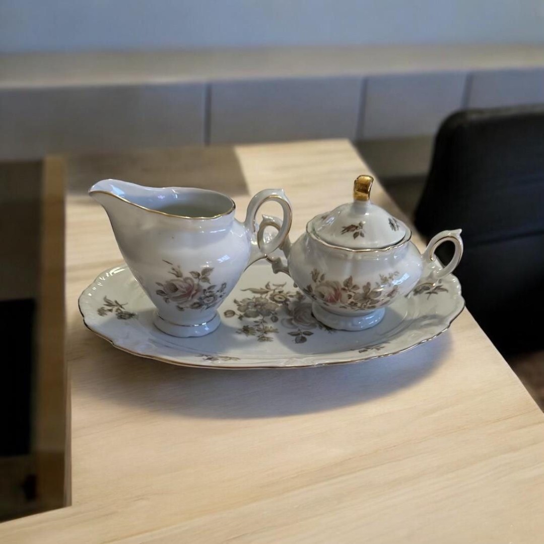 Winterling Rosign Design~four Piece Serving Set~ Bavaria Germany