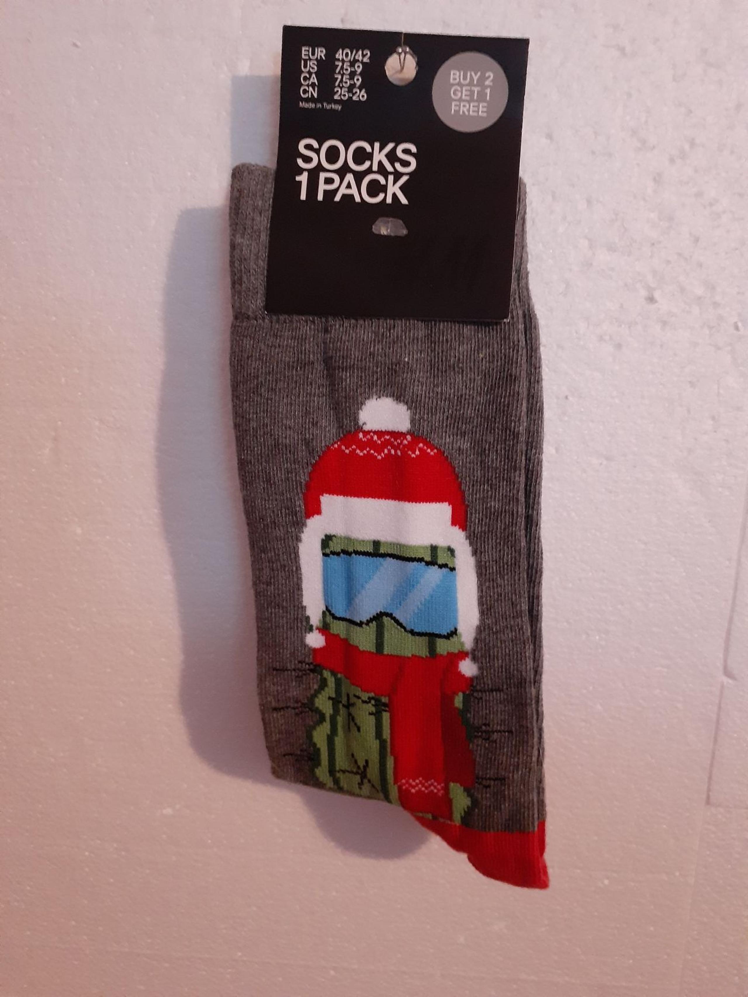Christmas Pickle Socks 1 Pair