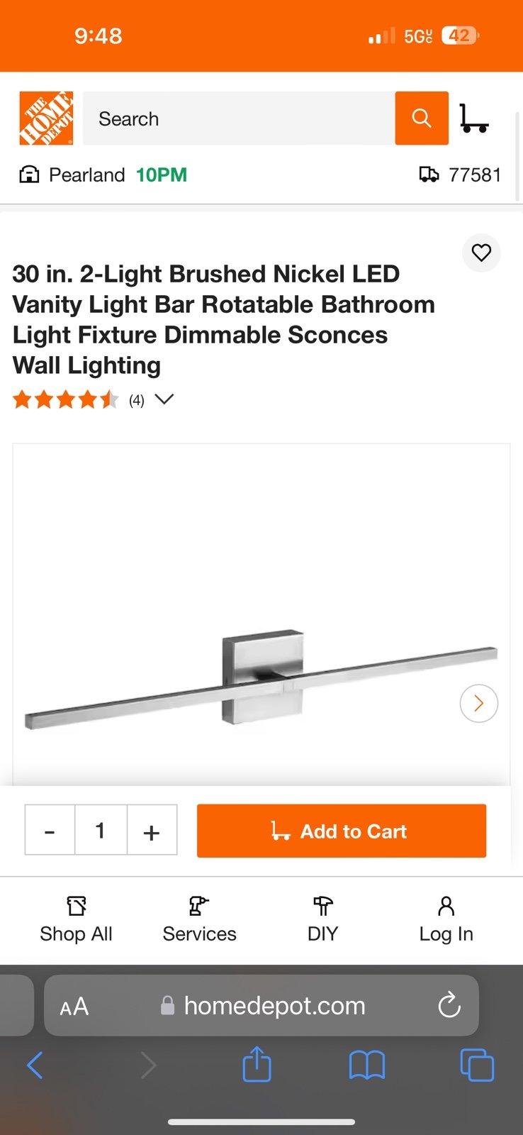 Pendant light fixture