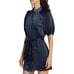 NWOT Ramy Brook Murphy Satin Shirtdress Navy size 2