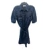 NWOT Ramy Brook Murphy Satin Shirtdress Navy size 2