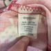 Vintage Usa Made Oshkosh B’ Gosh Red Corduroy Dog Overalls!