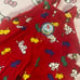 Vintage Usa Made Oshkosh B’ Gosh Red Corduroy Dog Overalls!