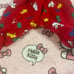 Vintage Usa Made Oshkosh B’ Gosh Red Corduroy Dog Overalls!