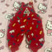 Vintage Usa Made Oshkosh B’ Gosh Red Corduroy Dog Overalls!