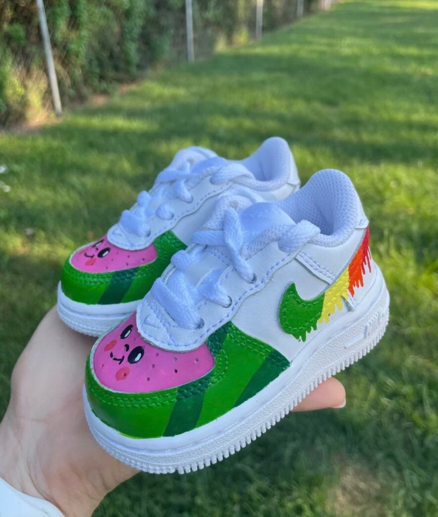 Toddler custom air force 1's