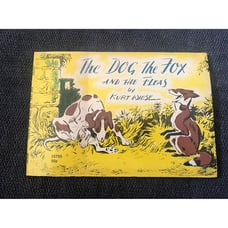 The Dog The Fox and The Fleas Vintage Paperback by Kurt Wiese 3rd Edition 1972