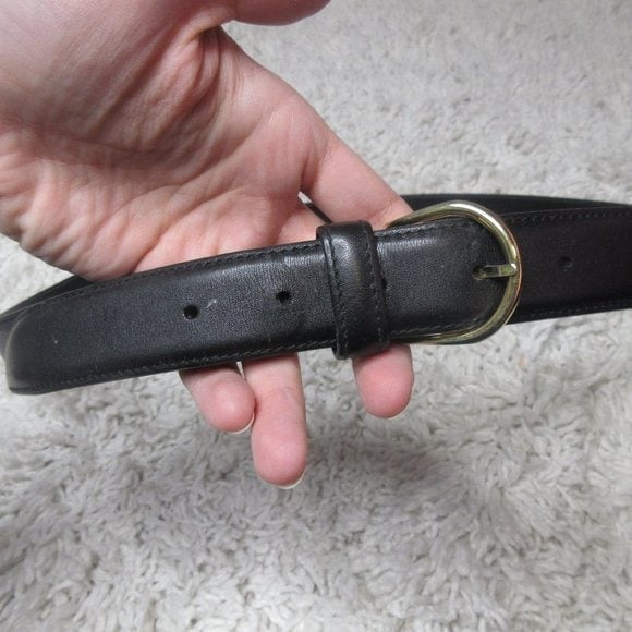 Longhi for Maus & Hoffman leather belt