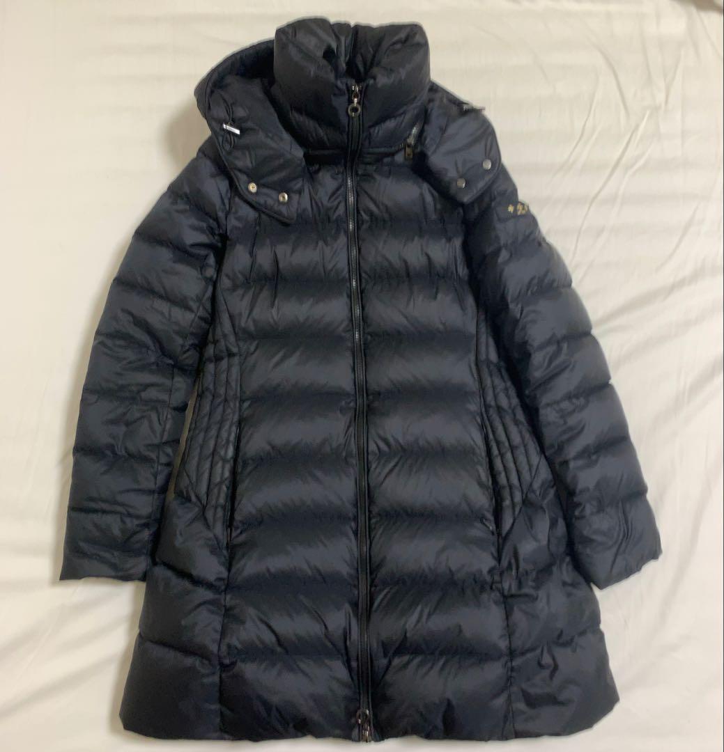 Tatras hooded black down jacket