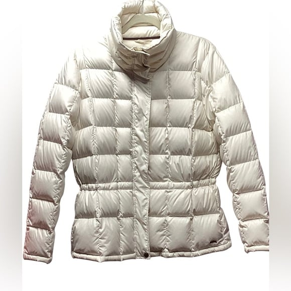 Lauren Ralph Lauren down puffer jacket. Off white. Size Large