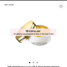 Peter Thomas Roth 24K Gold Pure Luxury Lift & Firm Hydra Gel Eye Patches