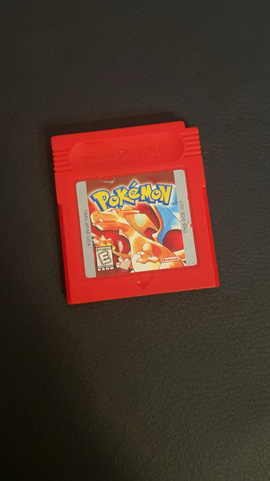 Nintendo game boy Pokemon Red 1998 made in Japan