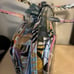 Vera Bradley 4 PC Cosmetic Organizer Large travel, toiletry case.