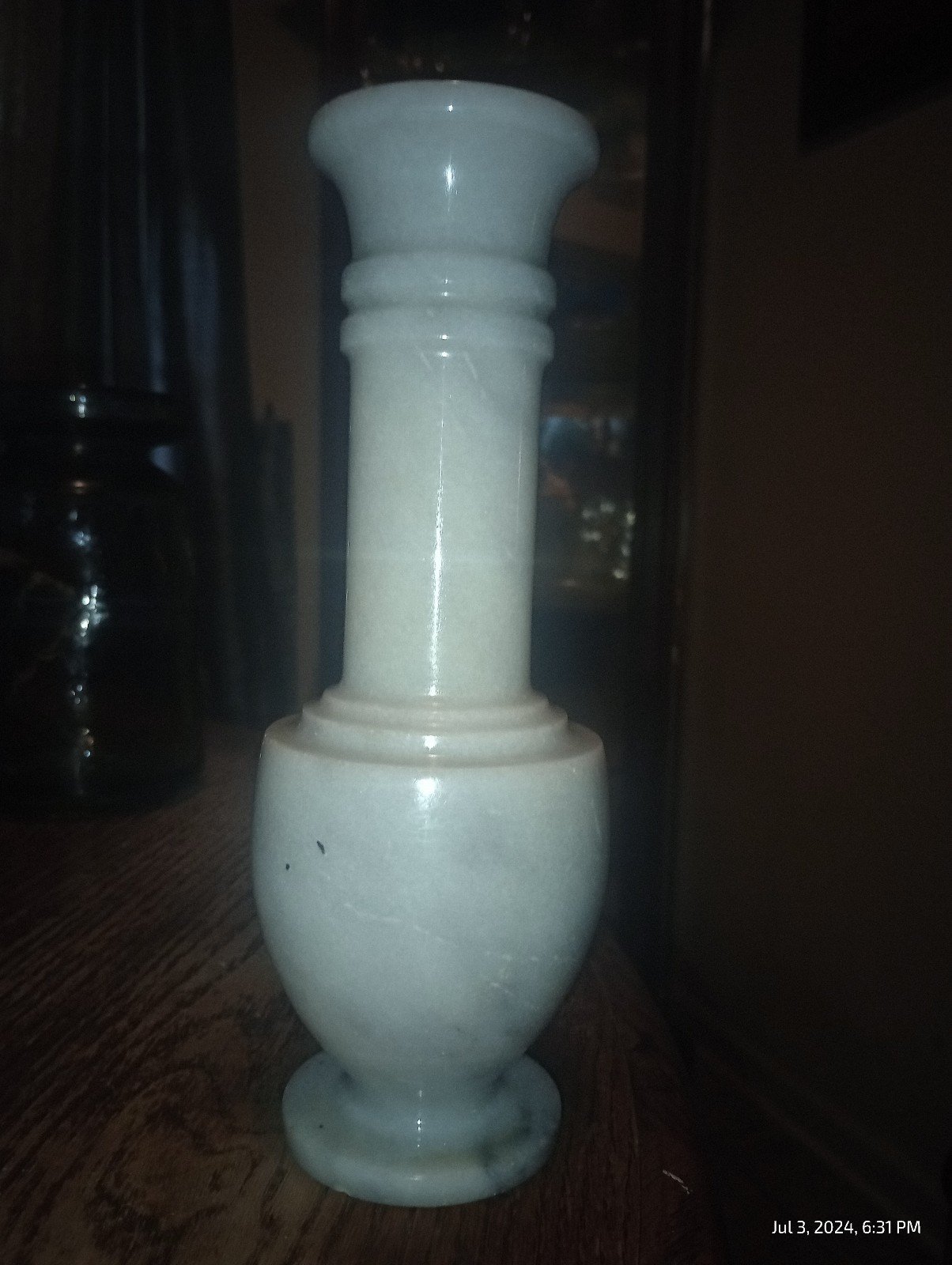 Vintage marble vase