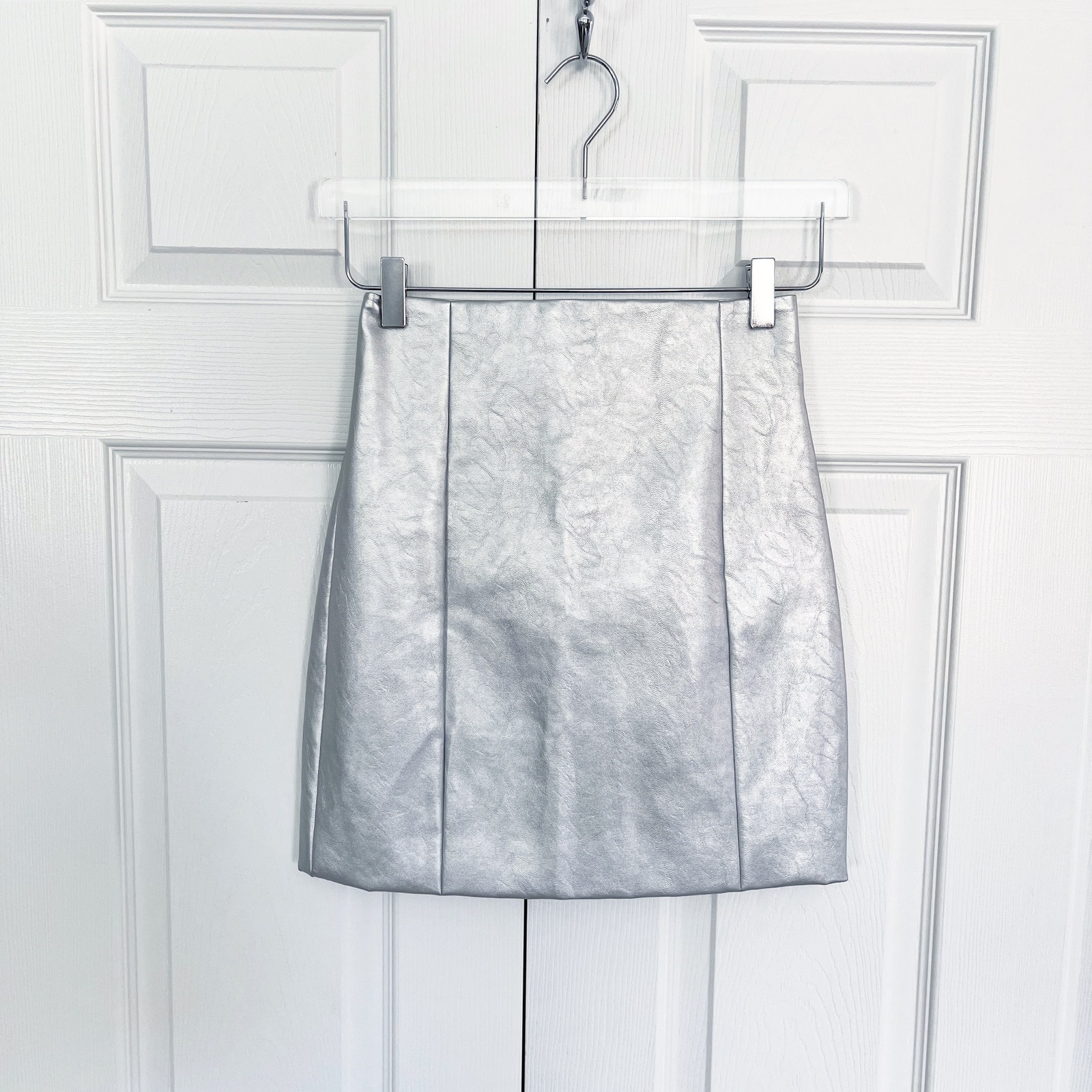 Ronny Kobo Rena Skirt in Silver