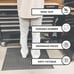 Floor Mat Non-Slip Anti Fatigue Rubber Restaurant Mat for Floors Bar 24 x 36 In